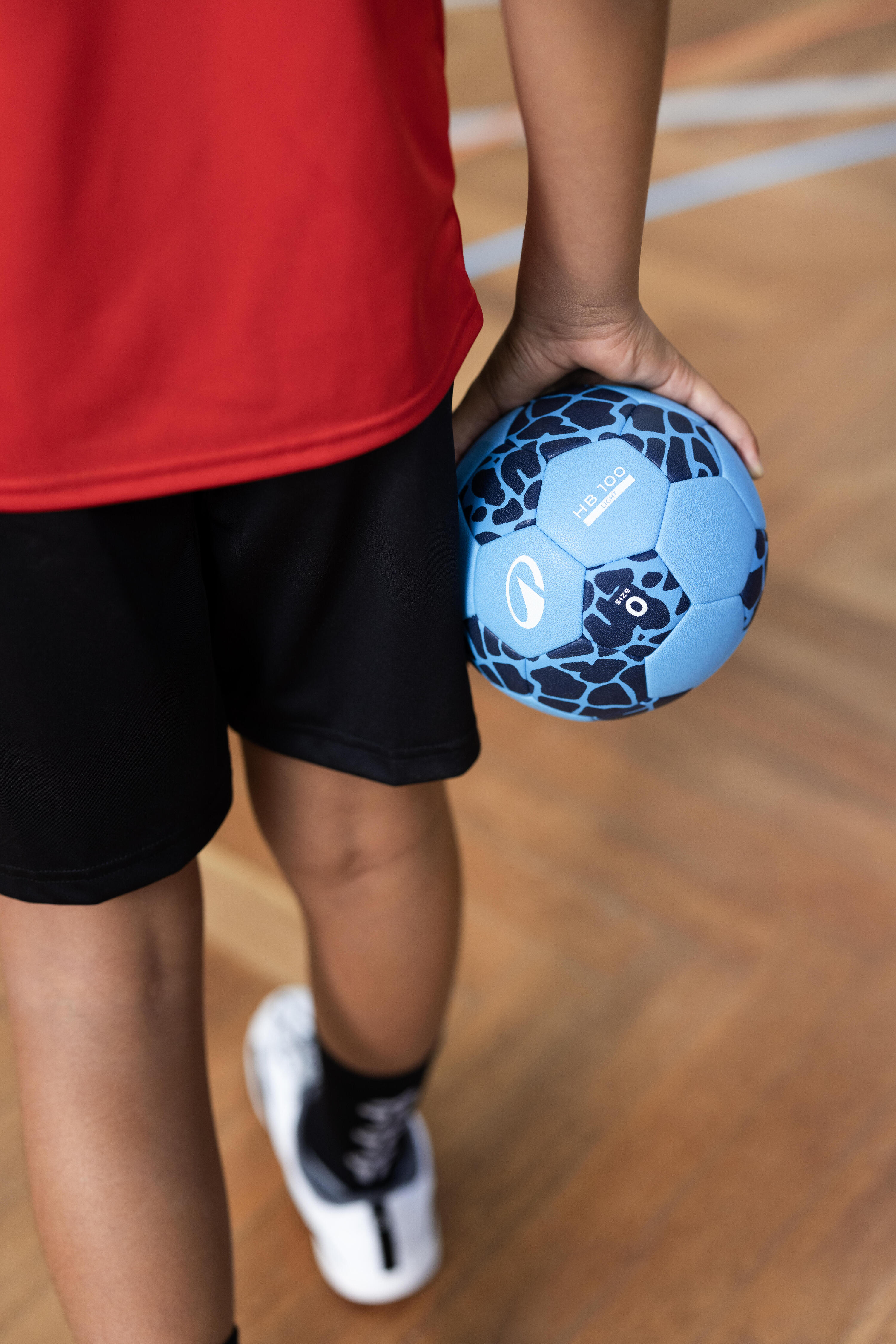 Handbal HB 100 Light maat 0 blauw 2/11