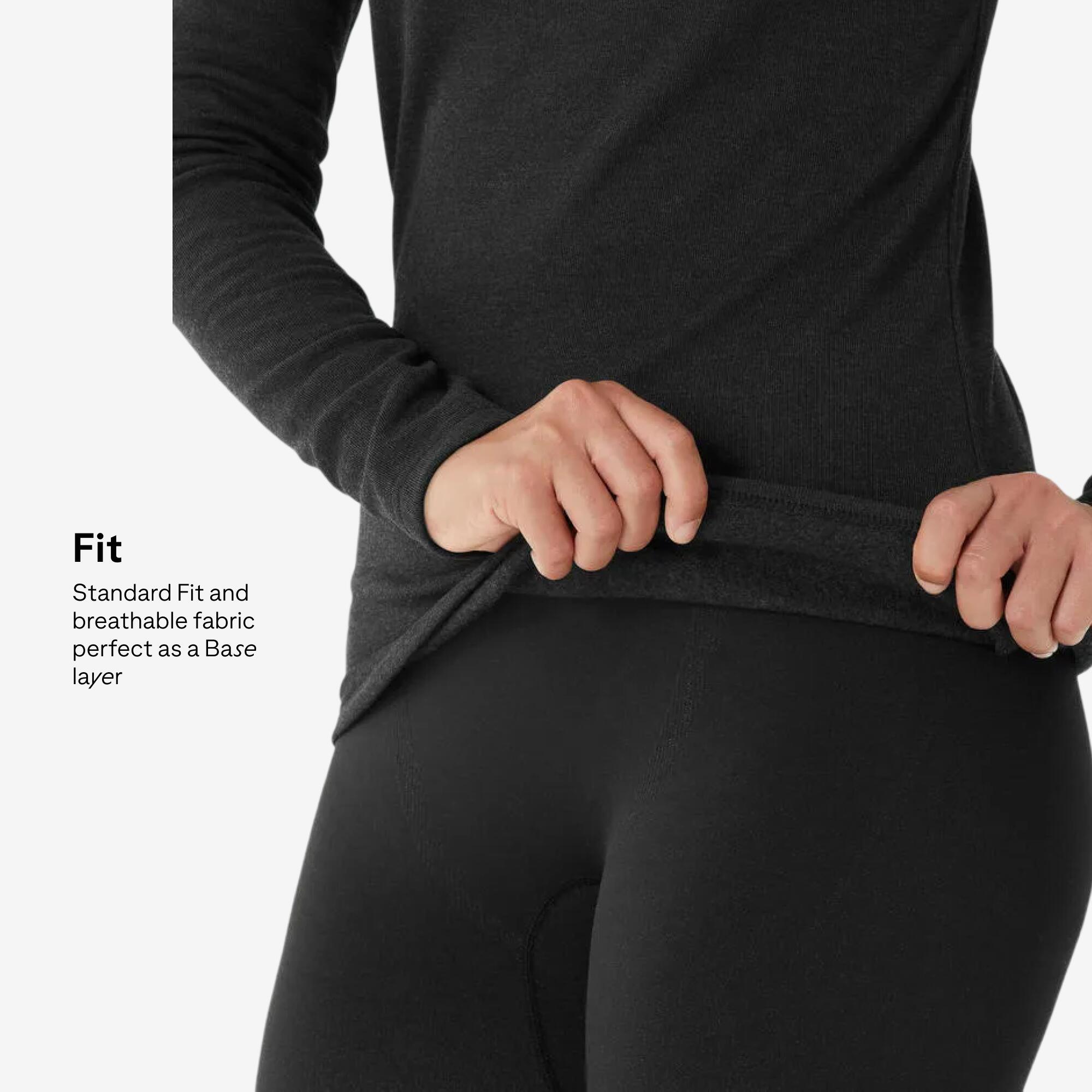 Women Thermal for Skiing - BL100 Black