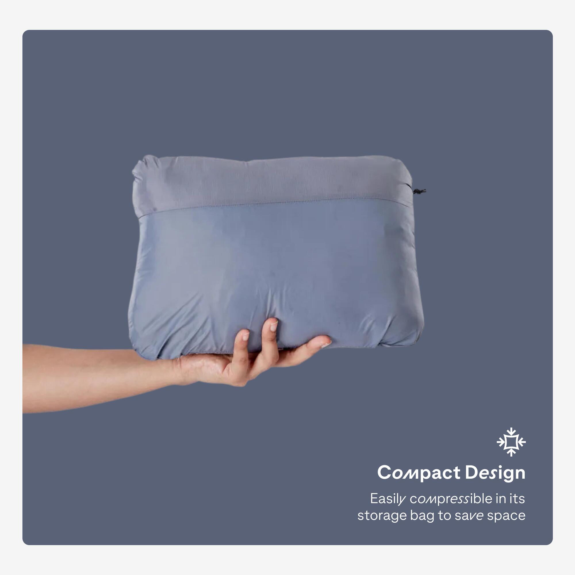 Men Lightweight Packable Padded Jacket - MT100 -5°C Grey