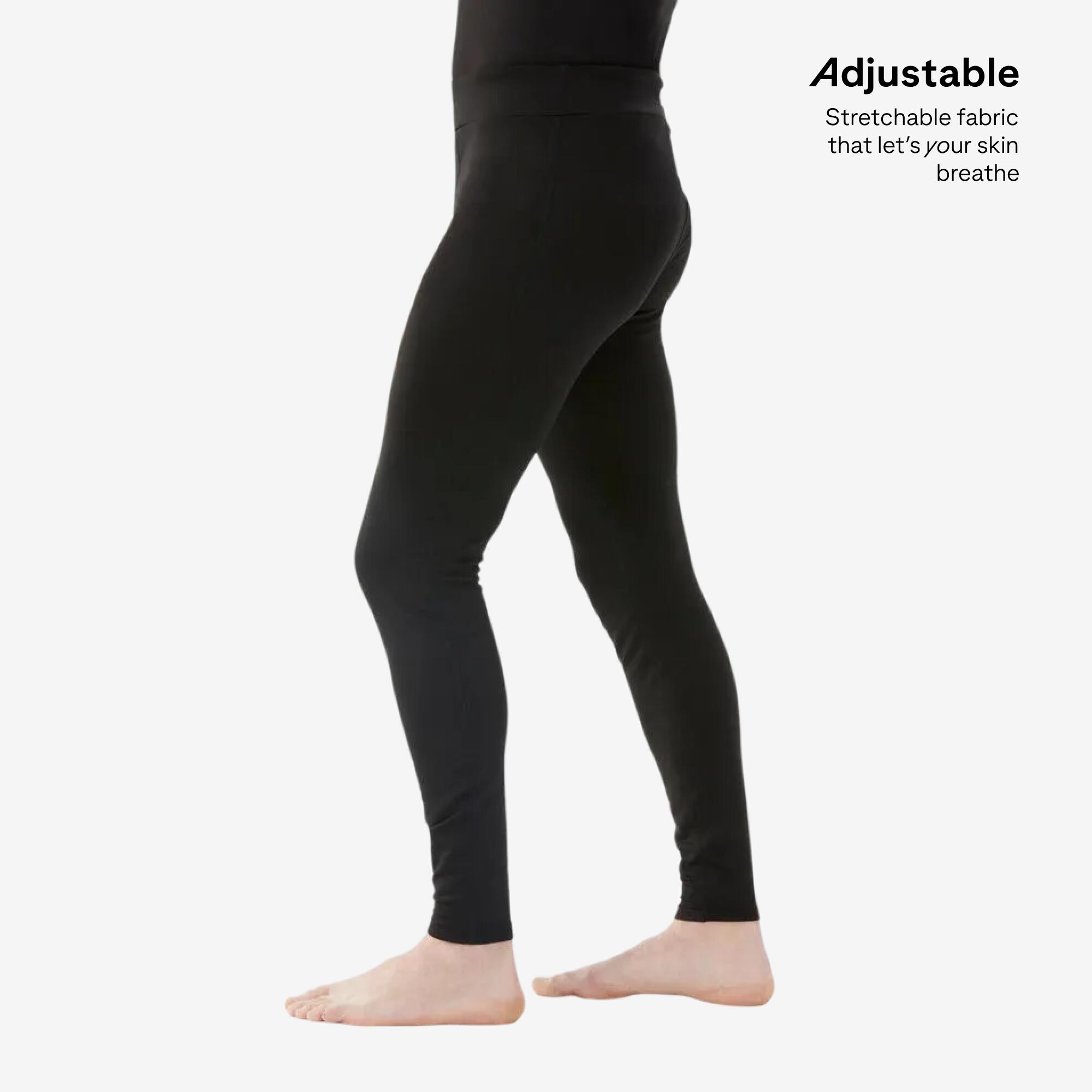 Men Thermal Pant for Skiing - BL500 Black