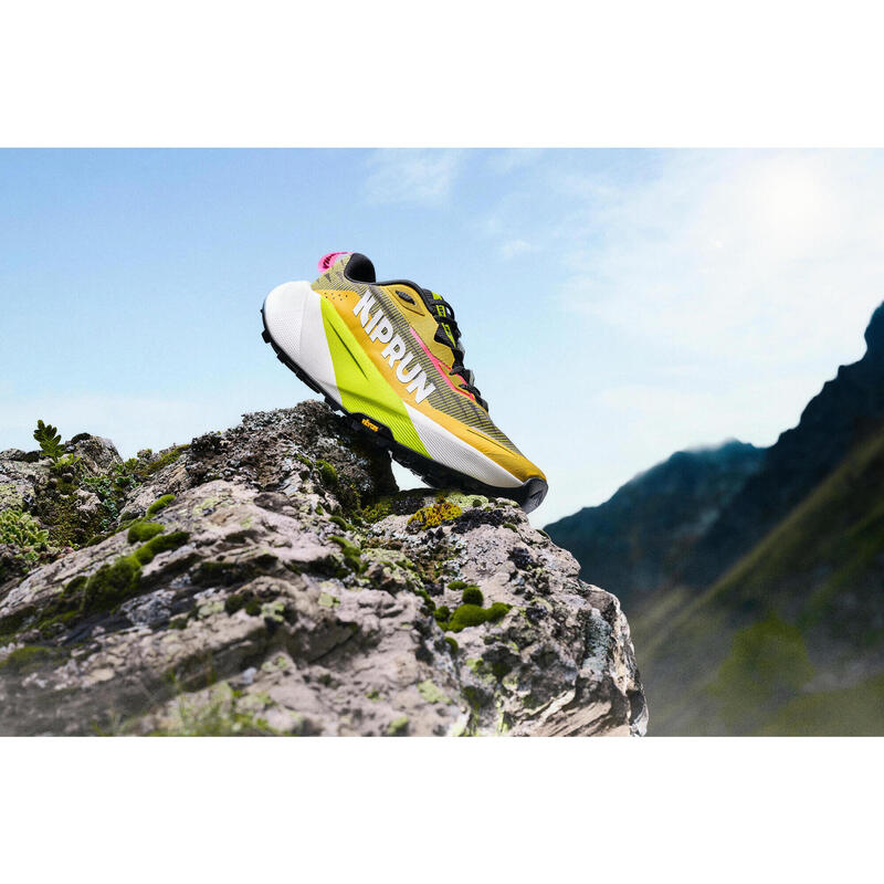 Erkek Koşu/Arazi Koşusu Ayakkabısı - Sarı - Kiprun Kipsummit Max