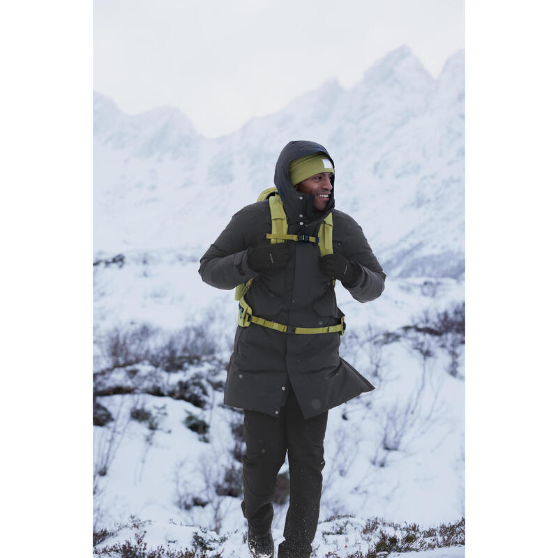 Parka de drumeție -20°C impermeabilă, NH900 Plume negru Bărbați