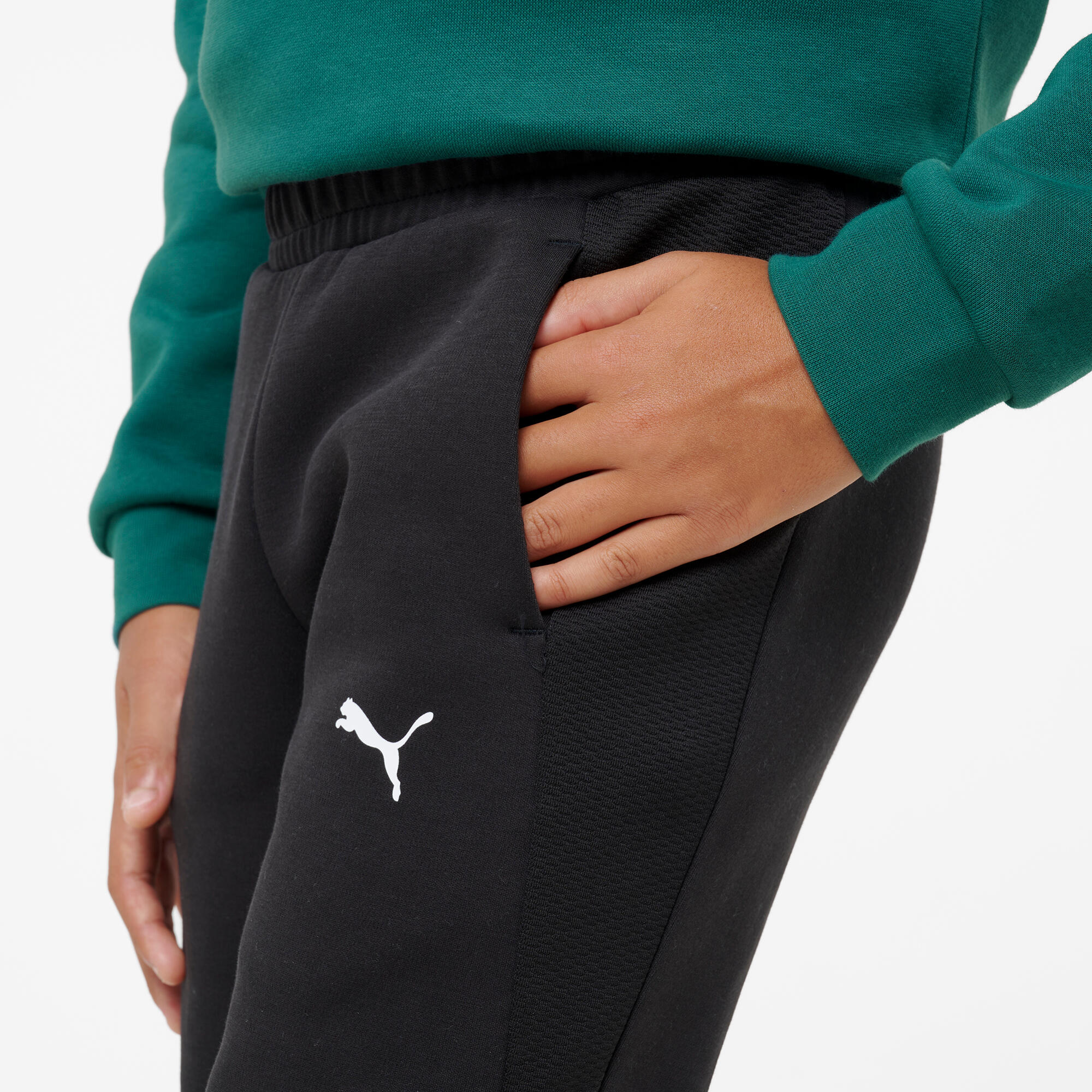 Pantalón Jogger Puma Active Pant 2026 Niños Negro 4/6