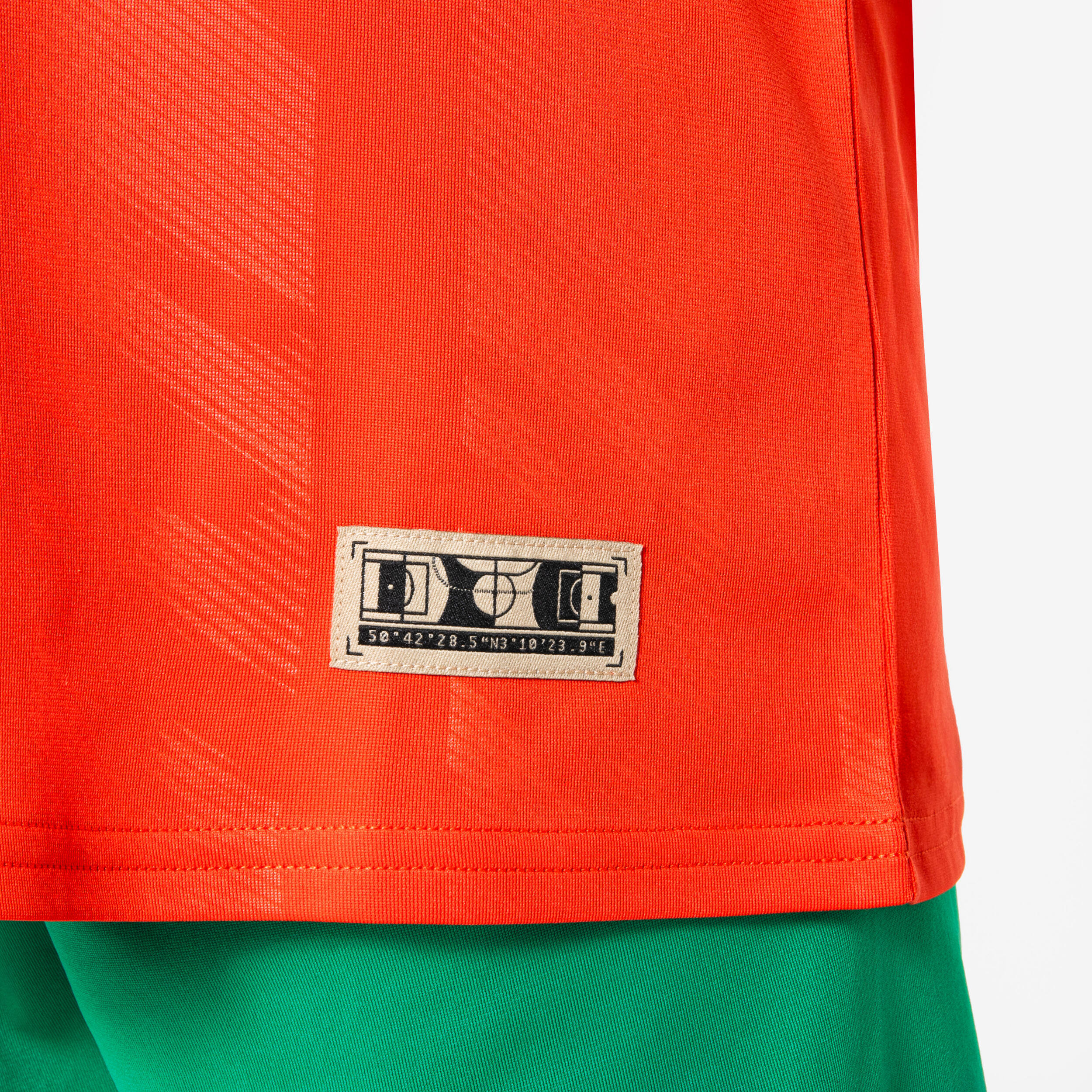 Kids’ Morocco Supporter Soccer Jersey  - KIPSTA