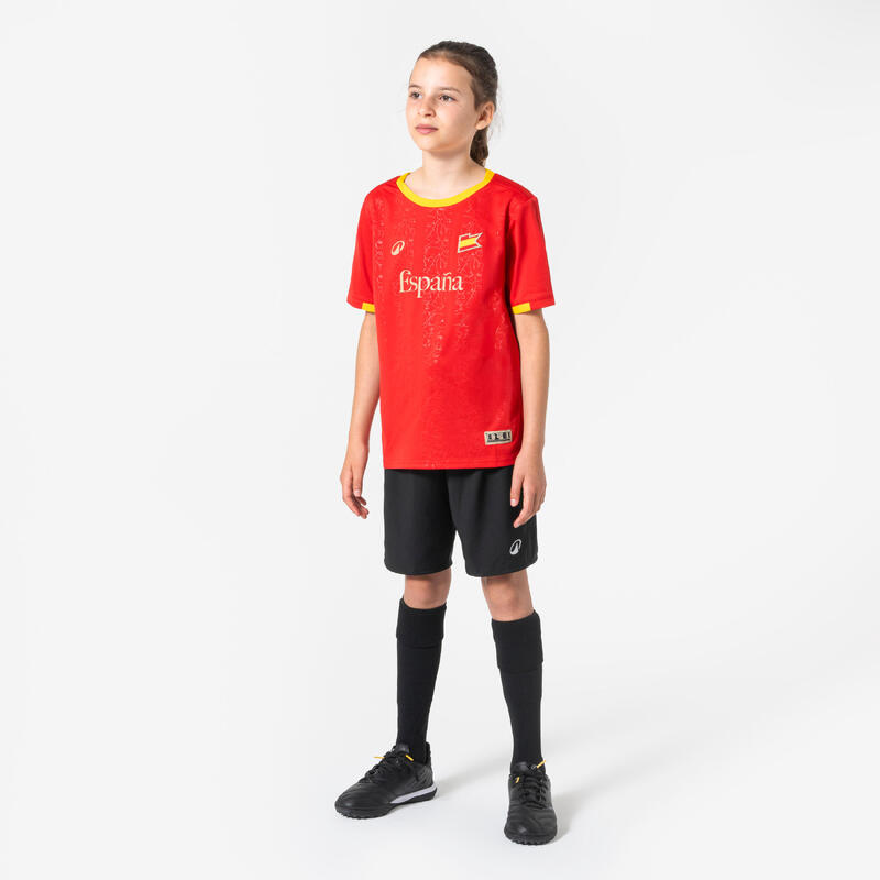 Dětský fotbalový dres pro fanoušky Španělska