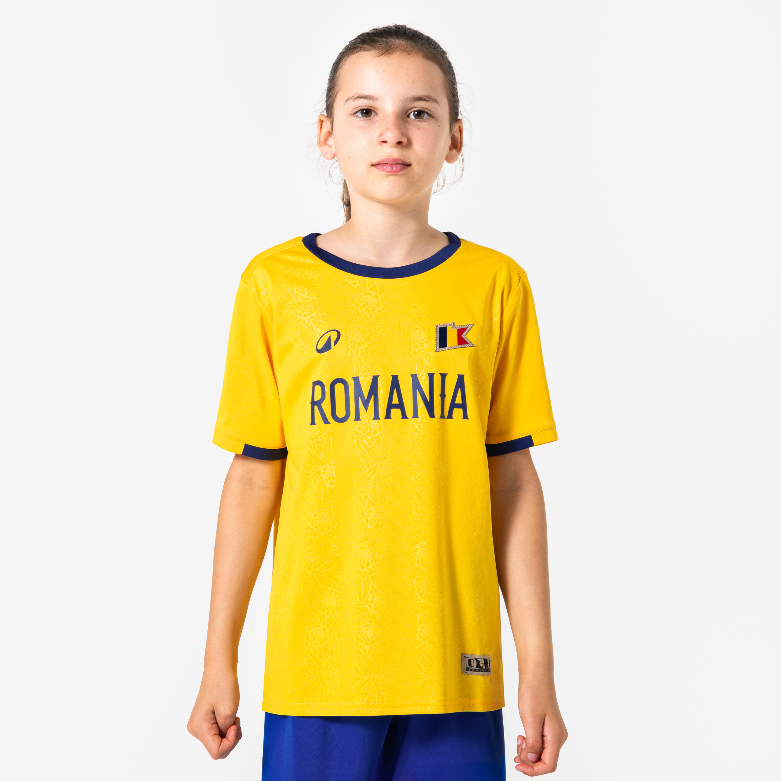 KIPSTA Detský fanúšikovský dres Rumunsko 10-11 r (141-150 cm) · záber 5