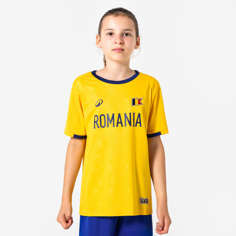 Dětský fotbalový dres pro fanoušky Rumunska