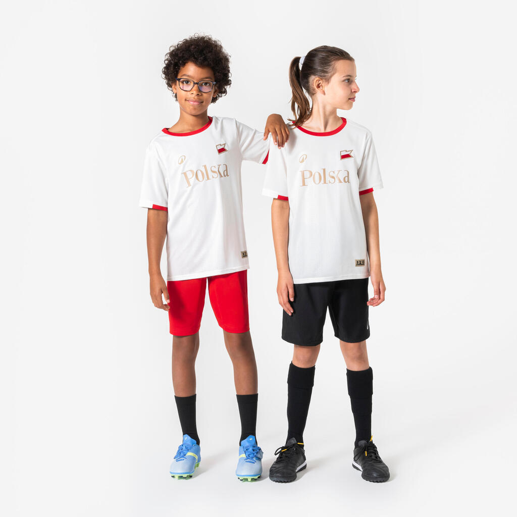 Kids' Football Supporter Shirt - Poland 2026