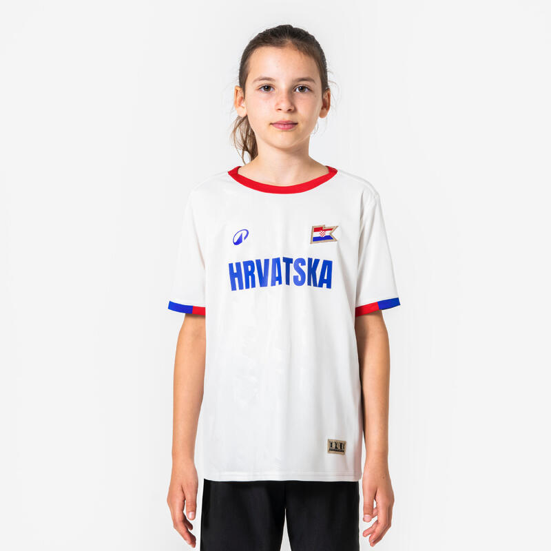 Dětský fotbalový dres pro fanoušky Chorvatska