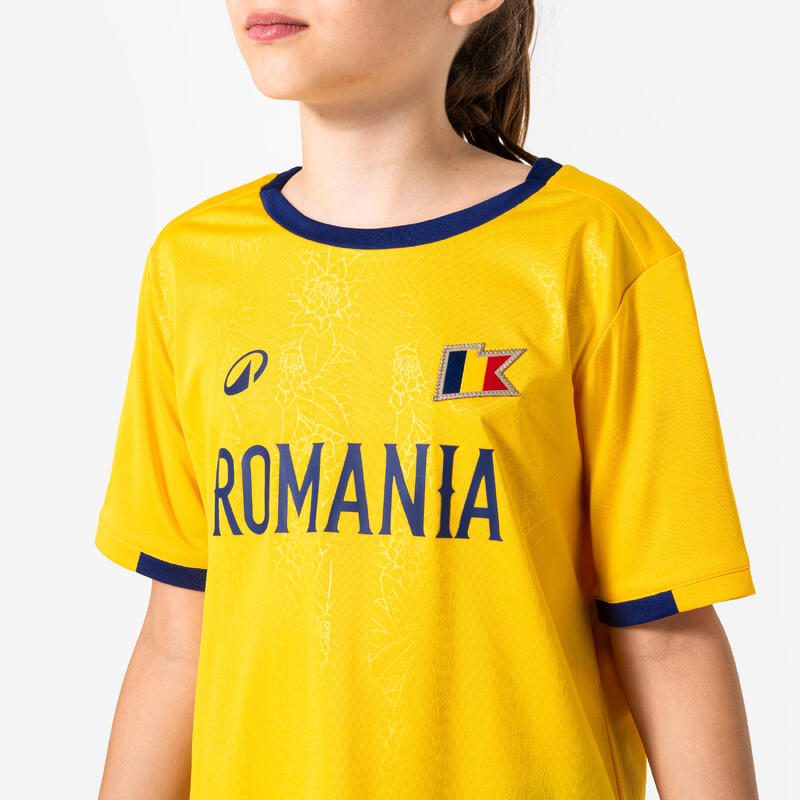 Dětský fotbalový dres pro fanoušky Rumunska
