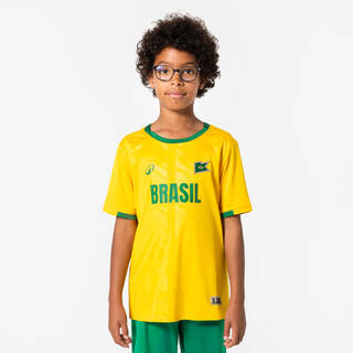 Kids' Football Supporter Shirt - Brazil 2026