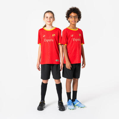 Supportersshirt spanje voor kinderen
