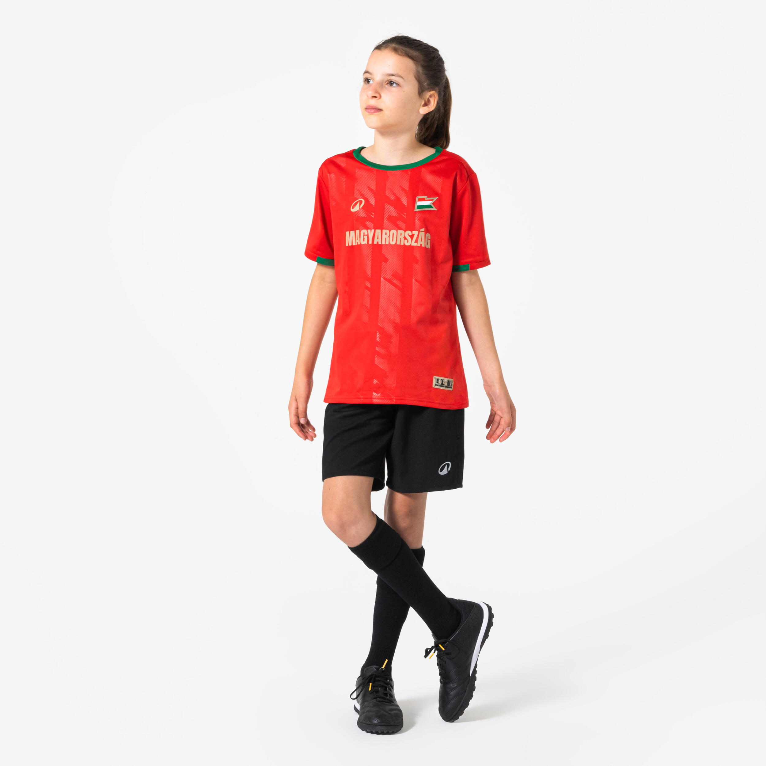 Camiseta de fútbol para aficionado Hungría niño 2026 3/7