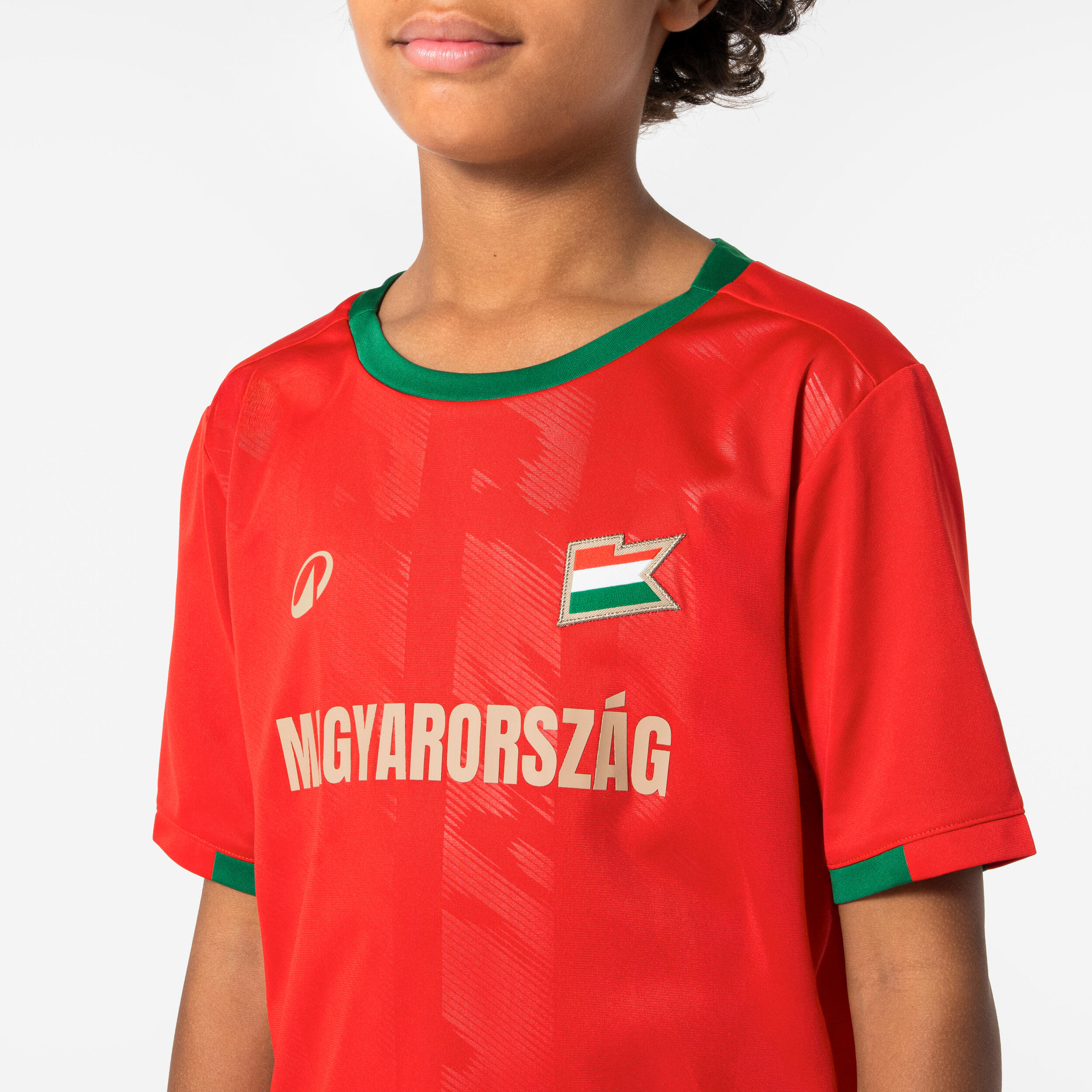 Camiseta de fútbol para aficionado Hungría niño 2026 5/7