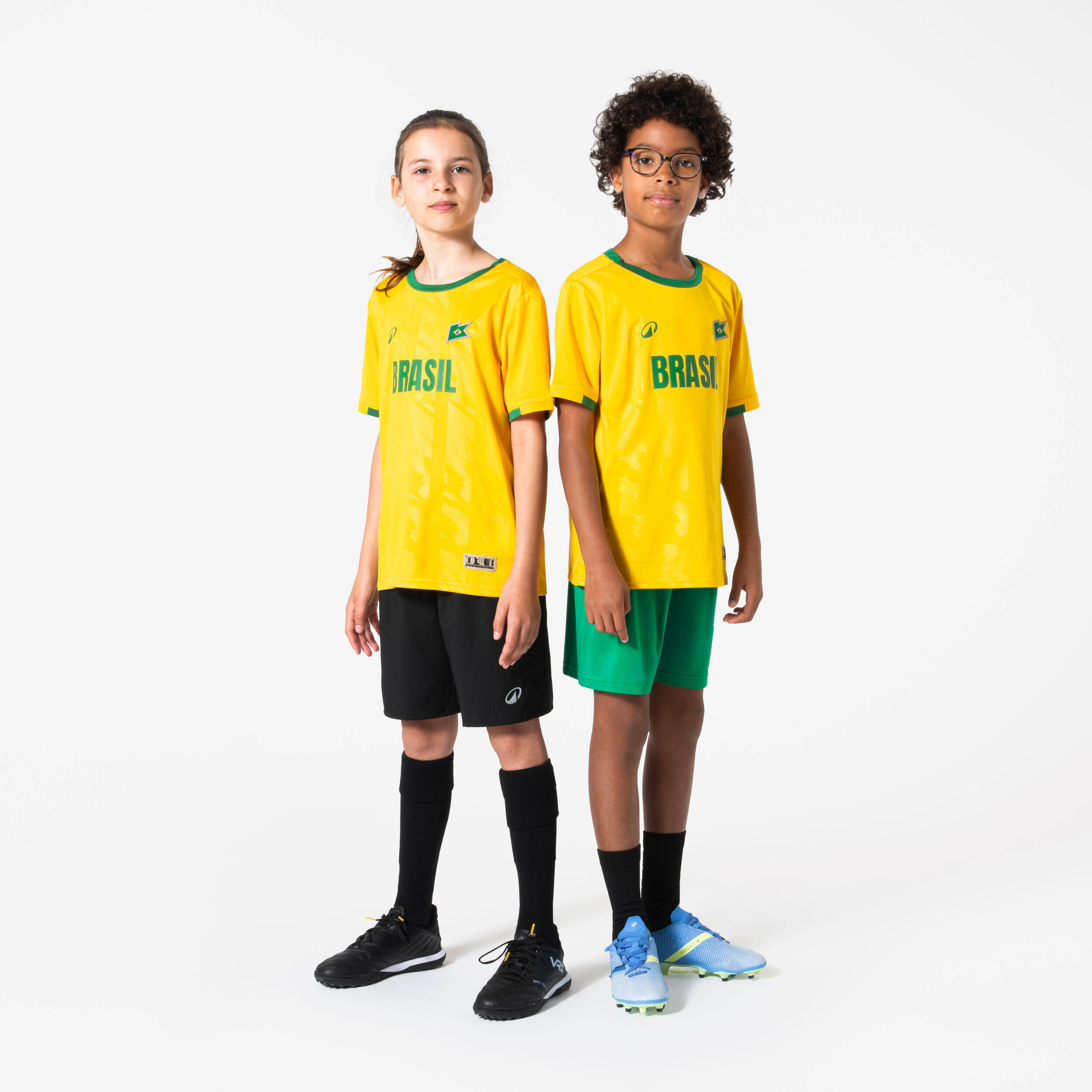 Kids' Football Fan Jersey  - Brazil 2026 -  2