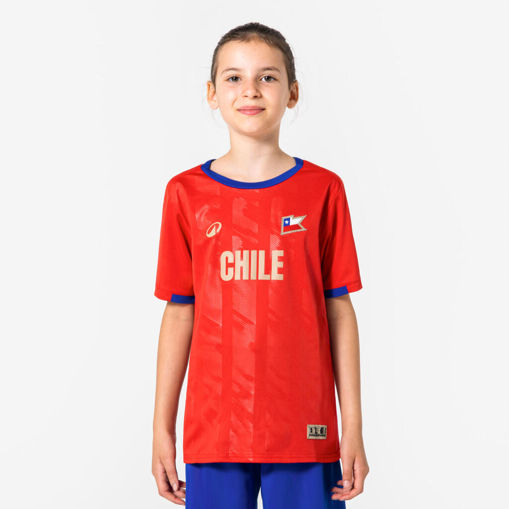 POLERA DE FÚTBOL NIÑO CHILE 2026