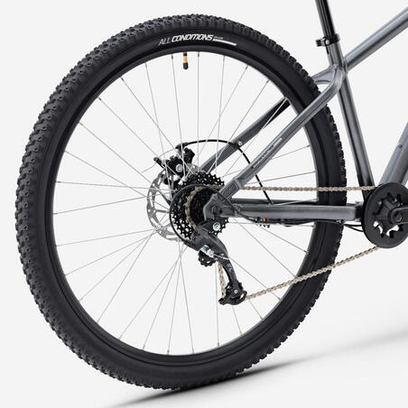 Велосипед 100 MTB 29-дюймовий сірий