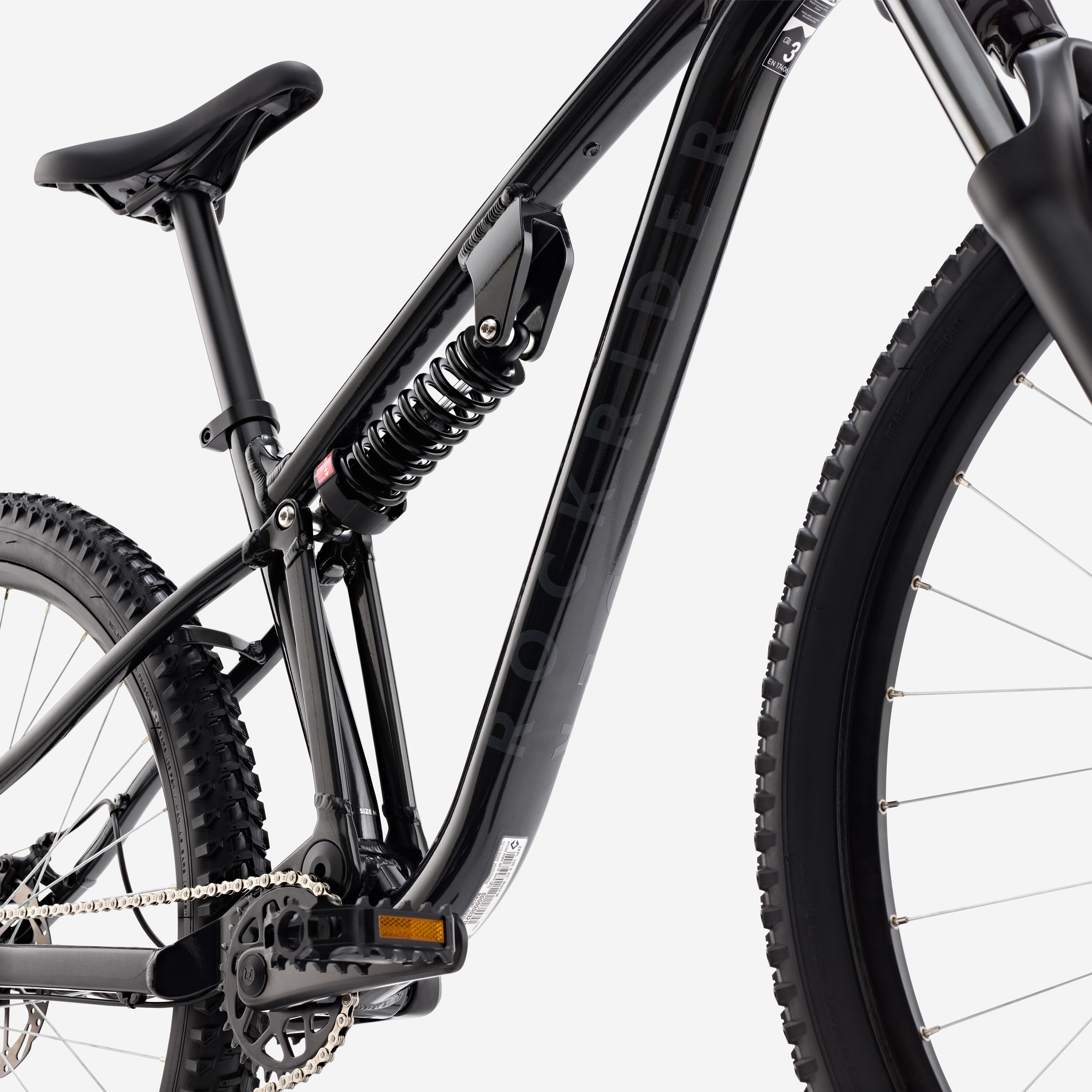 Mountainbike Touren 29" Aluminiumrahmen, Expl. 100 S schwarz 4/7