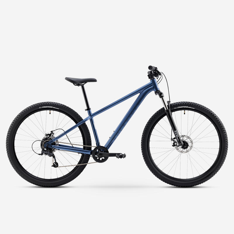 Bicicletă MTB drumeție 29" EXPL 100 Verde