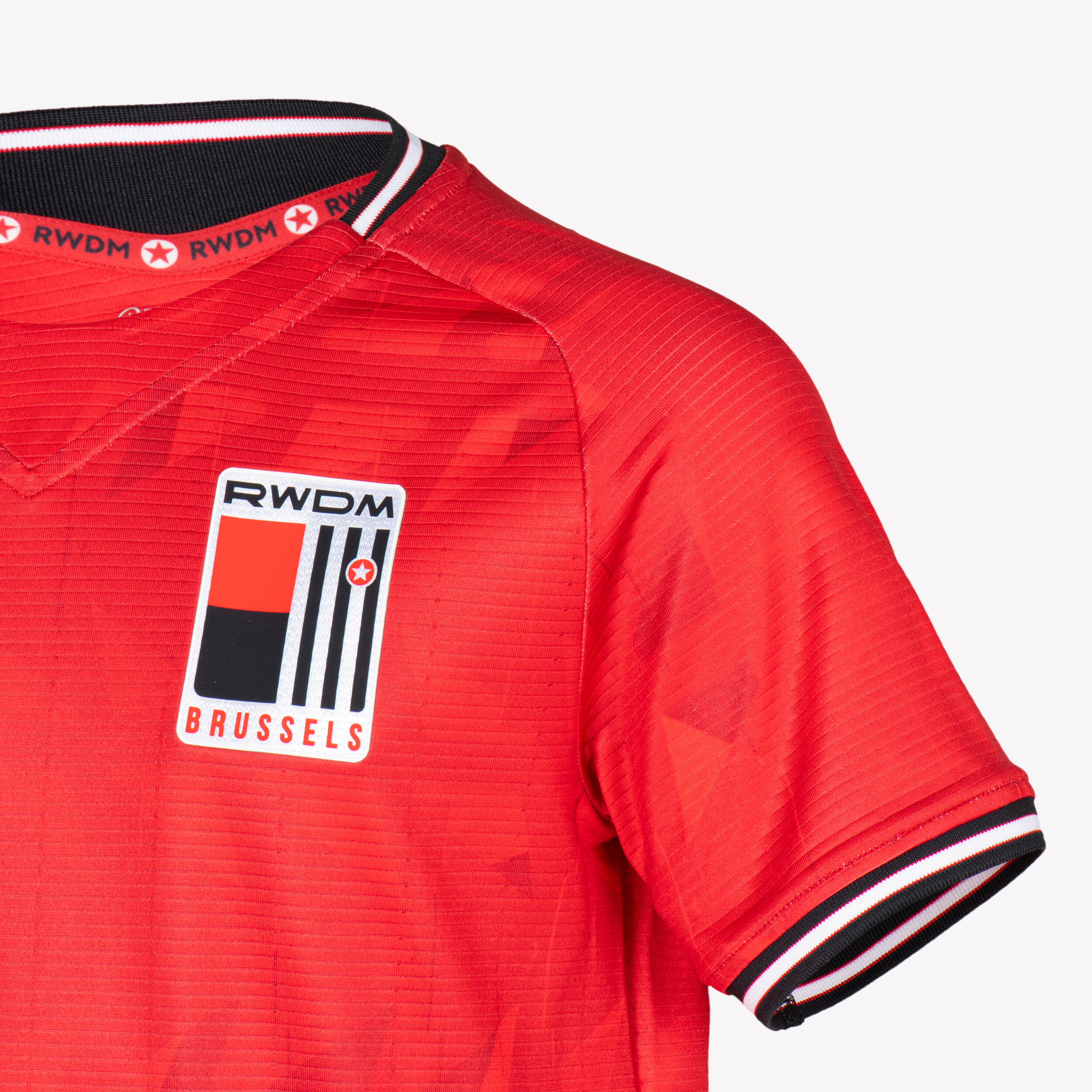 MAILLOT RWD MOLENBEEK EXTÉRIEUR ROUGE SAISON 25/26 3/6