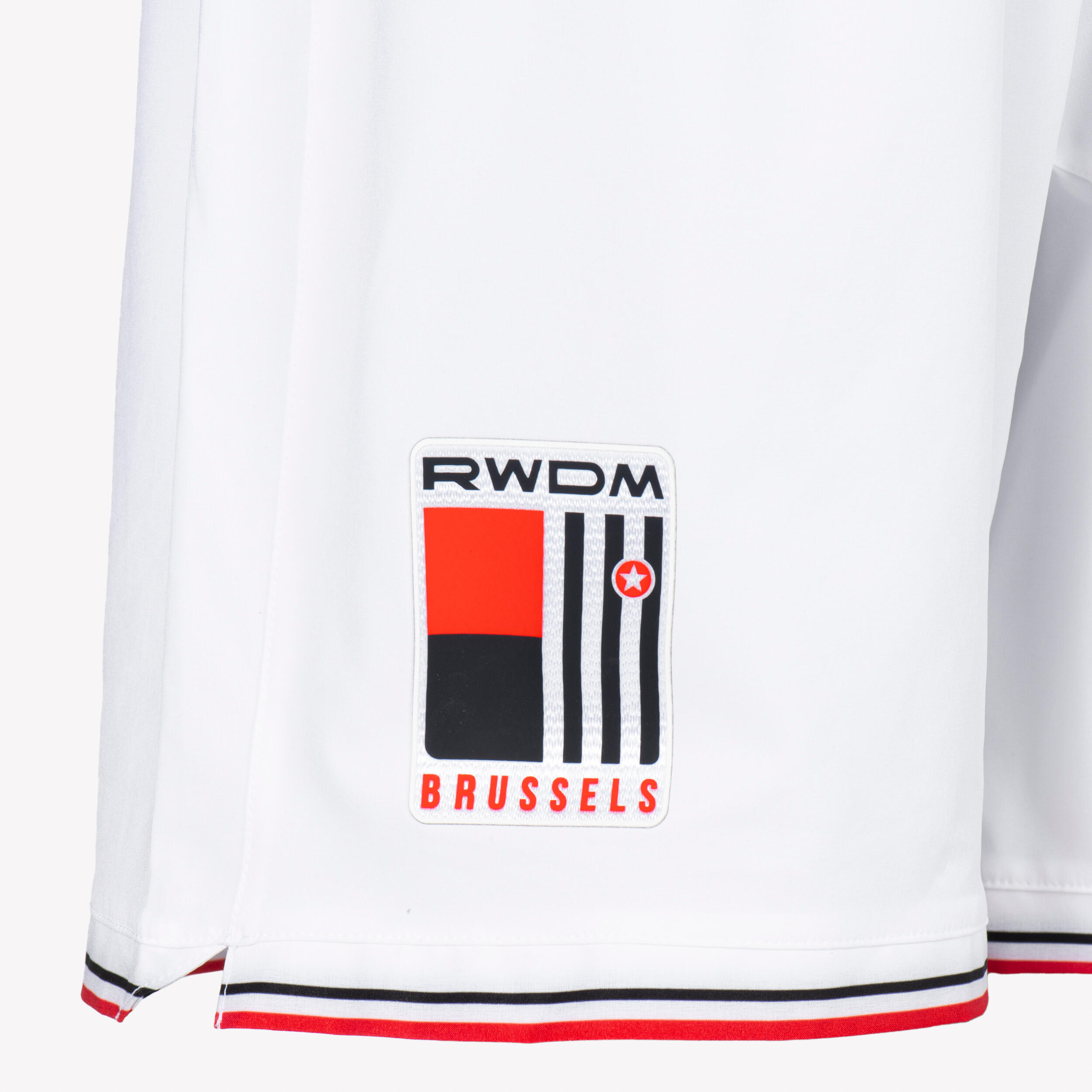 Officiële thuisshort RWDM seizoen 25/26 voor kinderen wit 3/4