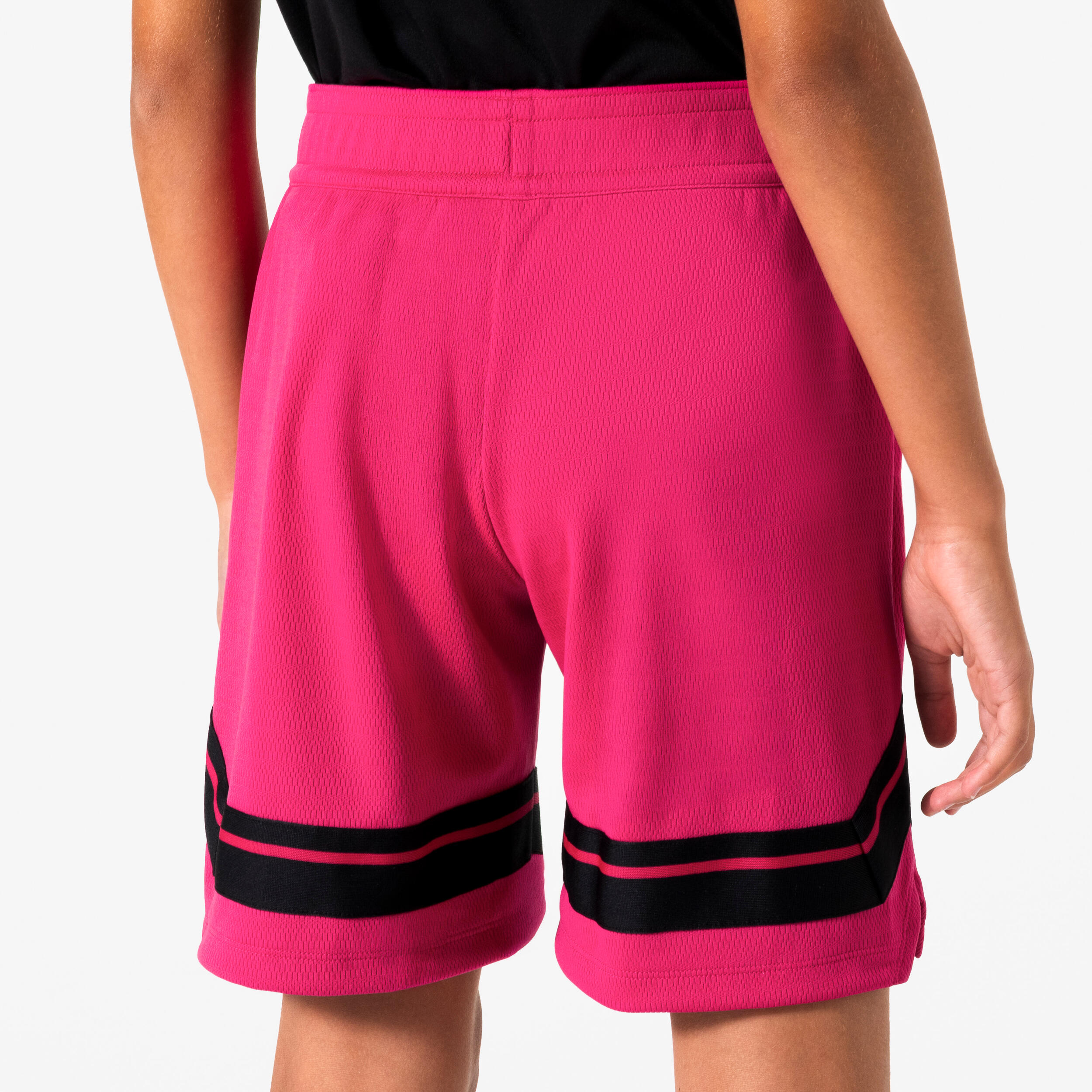 5 Pantaloncini Sportivi Donna In Rete – Con Tasche Con Cerniera E Cavallo 12,7 Cm – Rosa, Blu, Nero, Marrone, Lavanda (M)