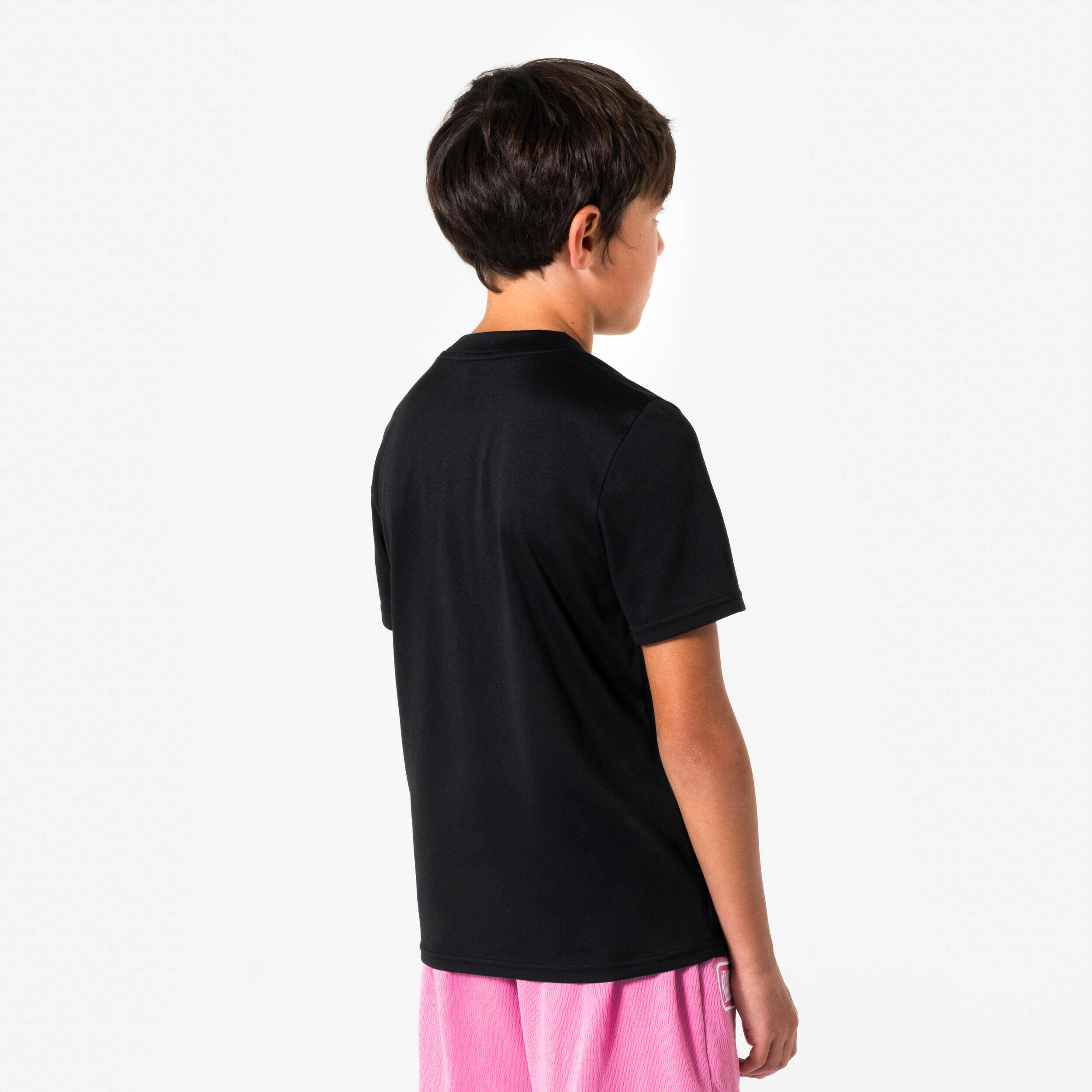 Kids'/Junior Basketball T-Shirt TS900 NBA Lakers - Black -  3