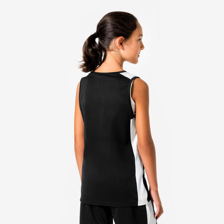 Майка баскетбольна дитяча 100 чорна