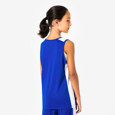 Майка баскетбольна дитяча 100 синя