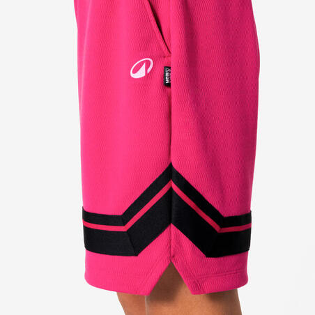 Шорти дитячі SH900 для баскетболу рожеві