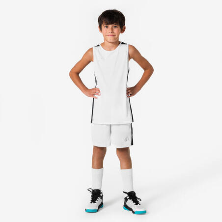 Майка баскетбольна дитяча 100 біла