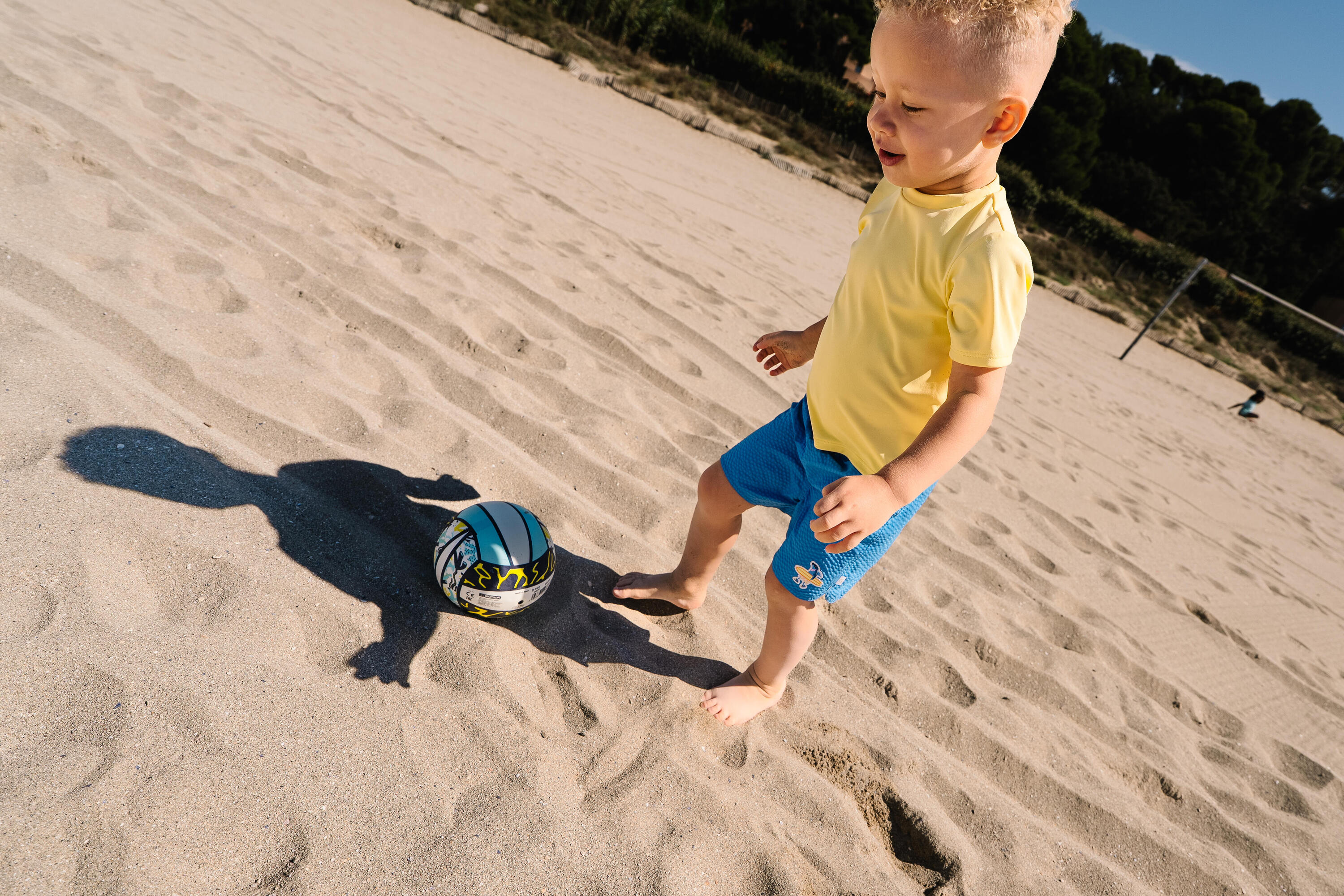 Baby/Kids’ swim shorts - Brom shark blue 8/8