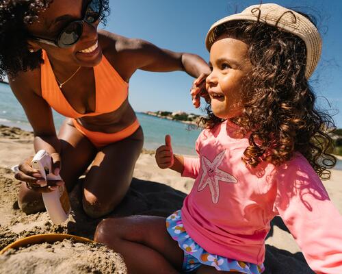 Protection solaire homme