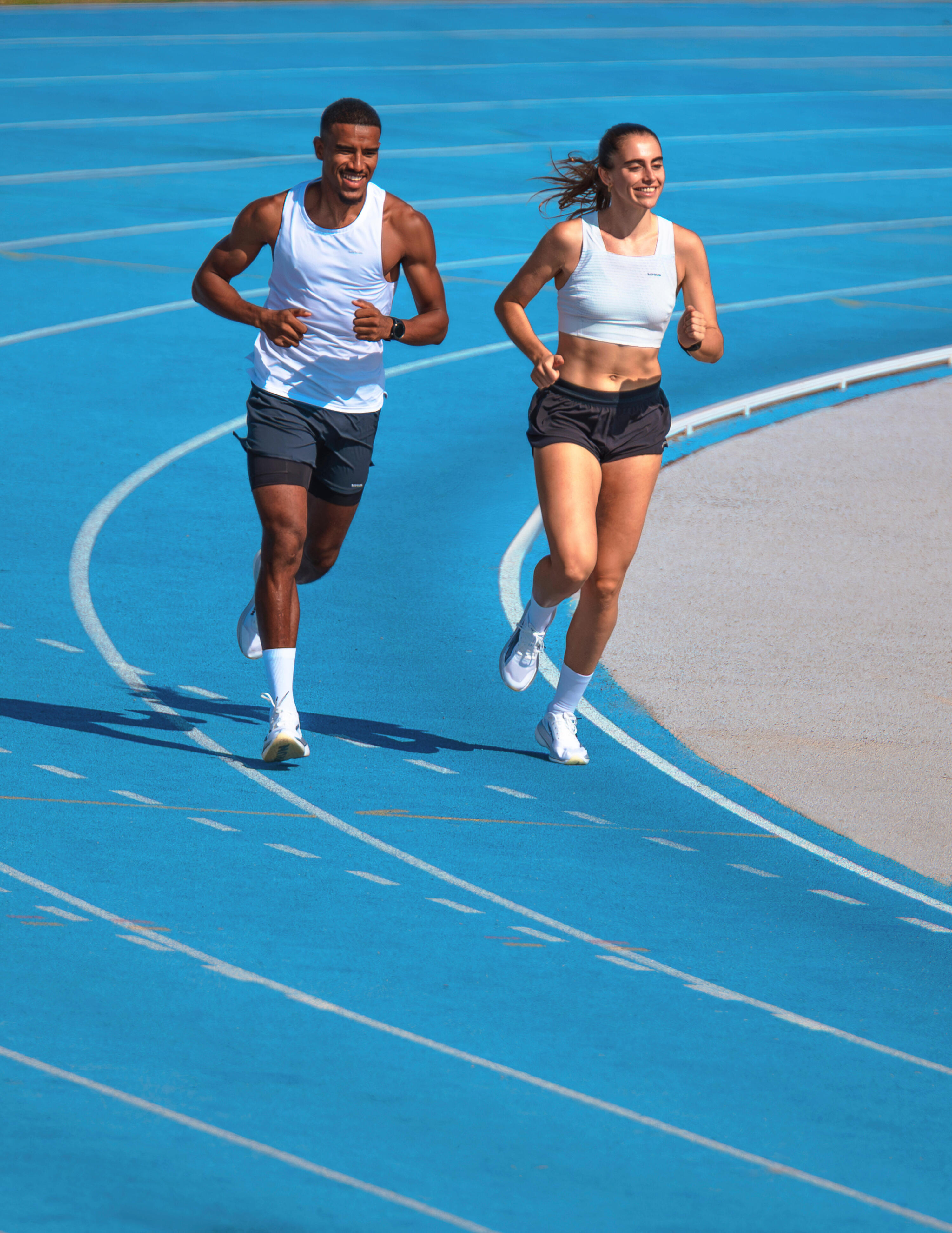 Short de course 2 en 1 homme, Run 500 Confort 9/12
