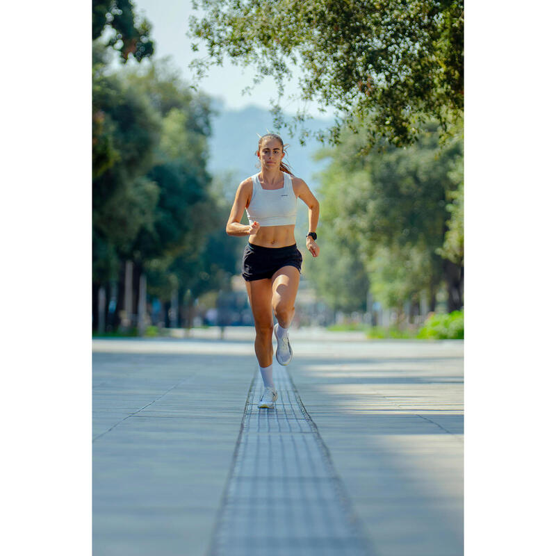 Șort de alergare menstrual cu slip absorbant Kiprun x Smoon