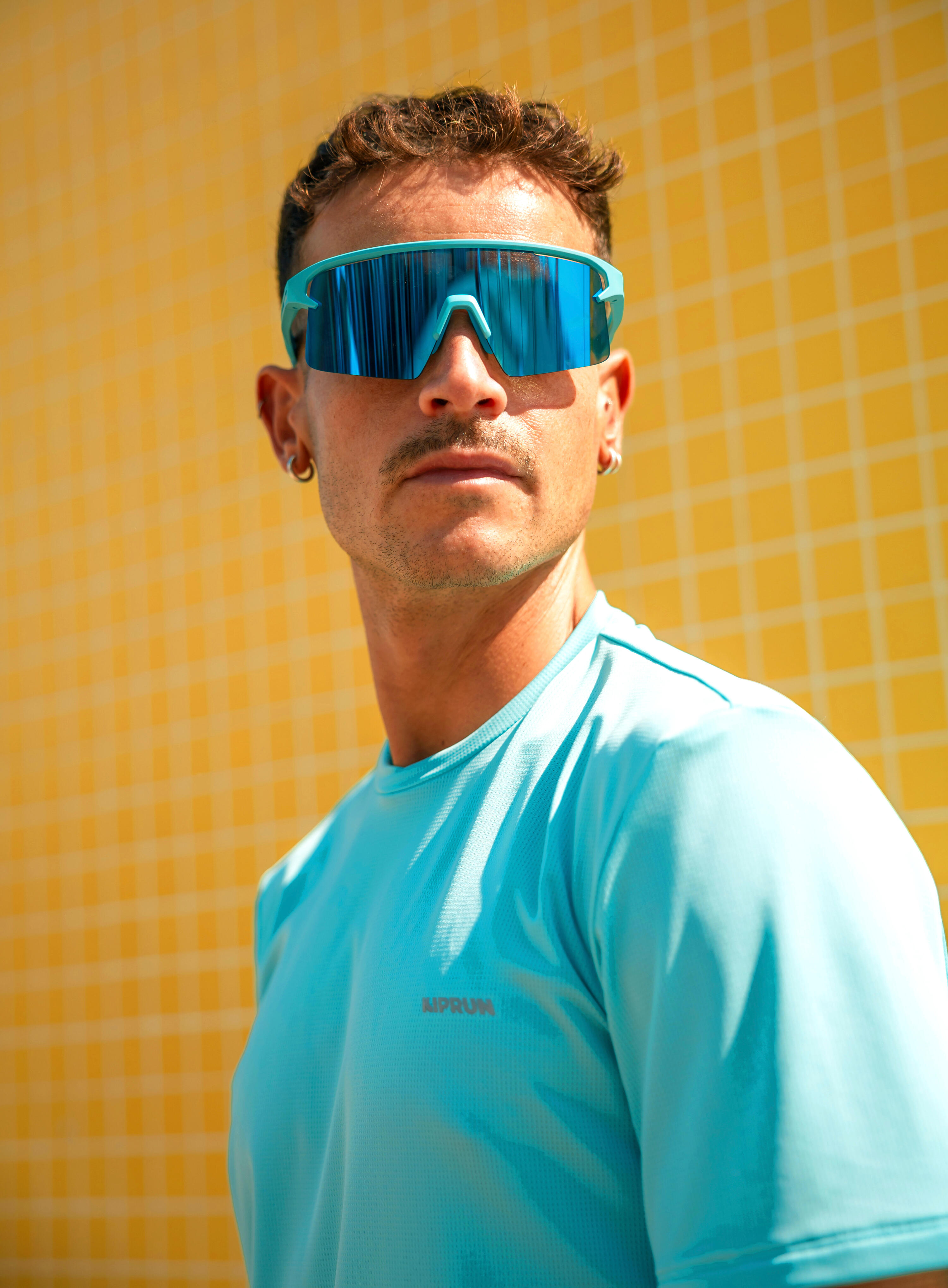 T-Shirt Running Herren, Kiprun Run 500 Blau 9/13