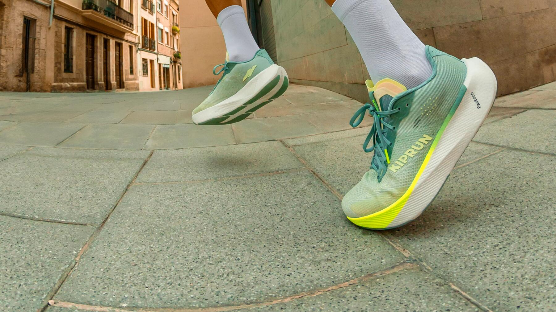 Chaussures de running pour un coureur lourd