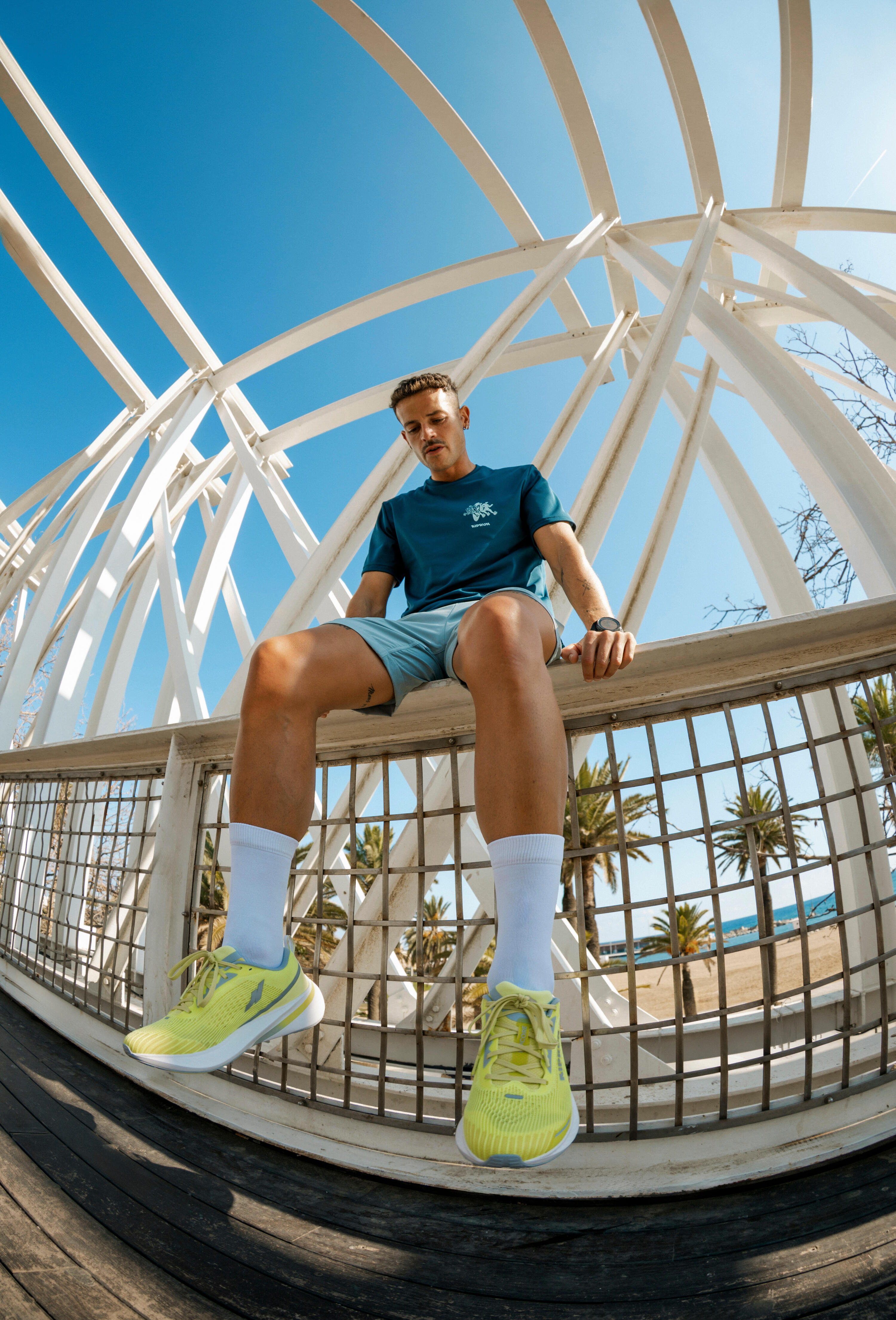T-shirt de course à pied respirant homme, Run 500 13/13