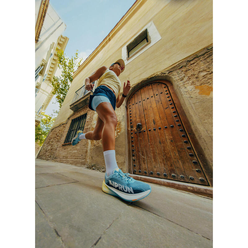Încălțăminte de alergare versatilă KIPRUN KIPCORE PREMIUM albastru, damă