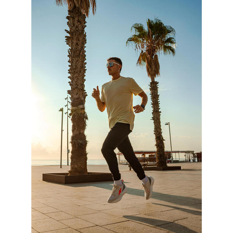 Erkek Koşu Tişörtü - Sarı - Kiprun Run 500