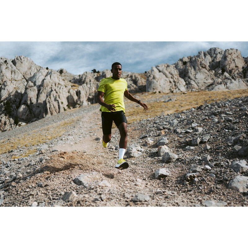 Șort de trail Kiprun trail run 900 Ultra negru x RHEON Bărbați