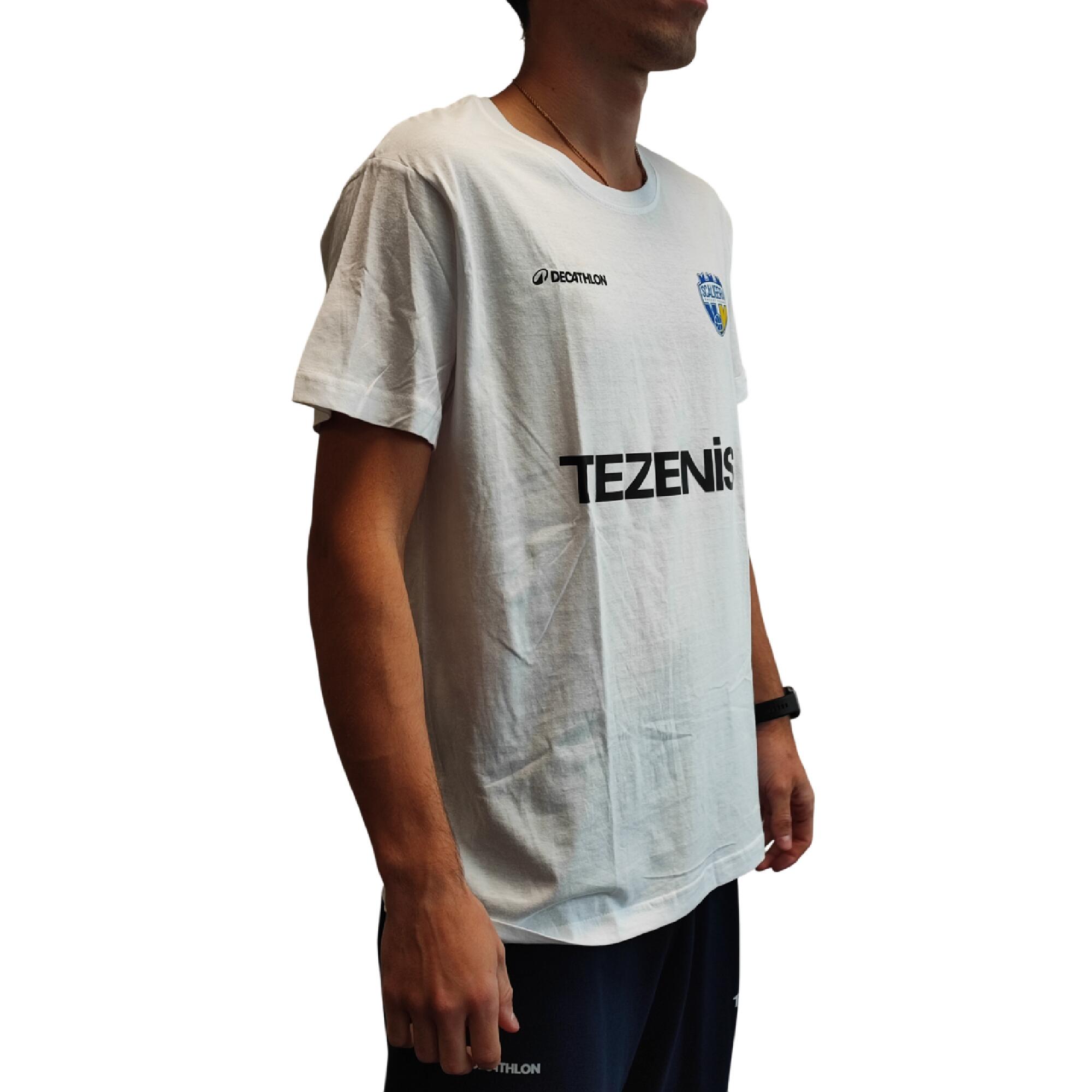 T-shirt basket Tezenis Scaligera Verona bianca 2/3