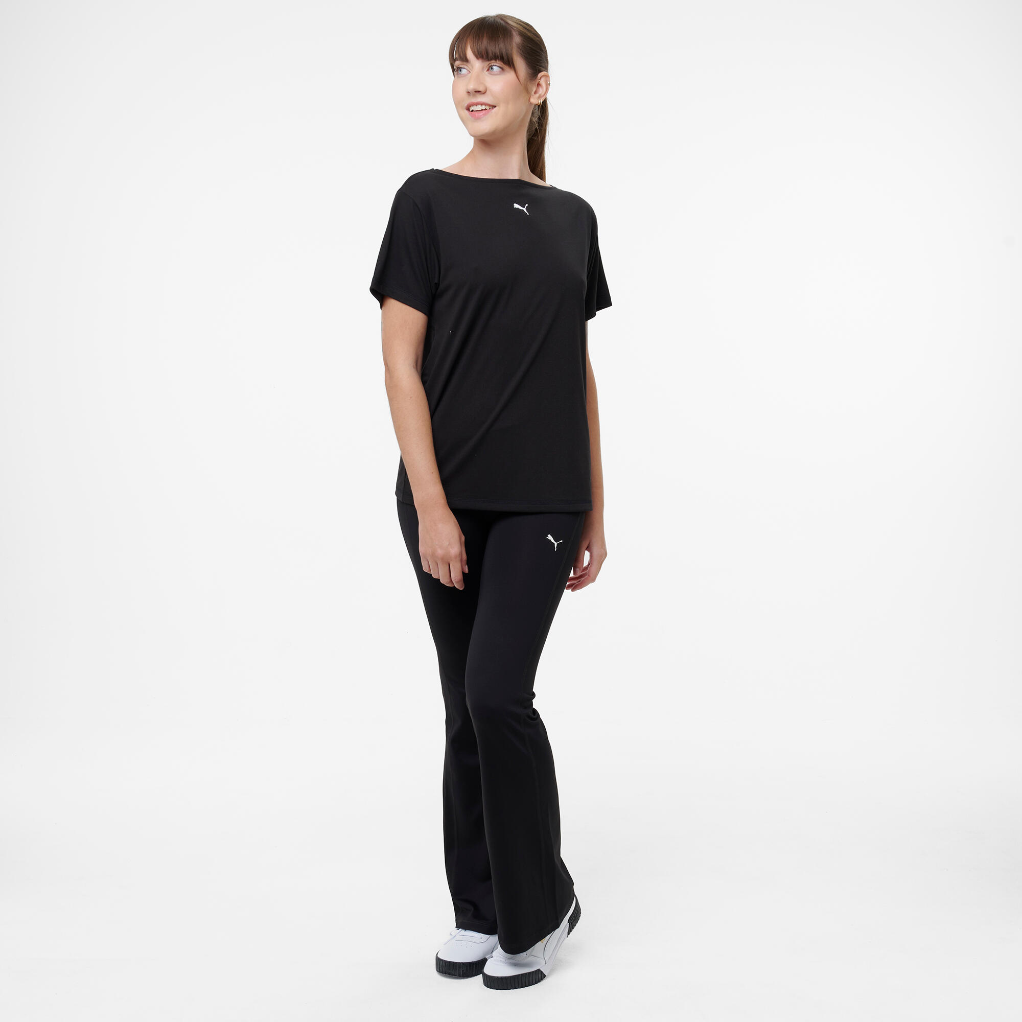 T-shirt ample de fitness femme,  noir 5/7