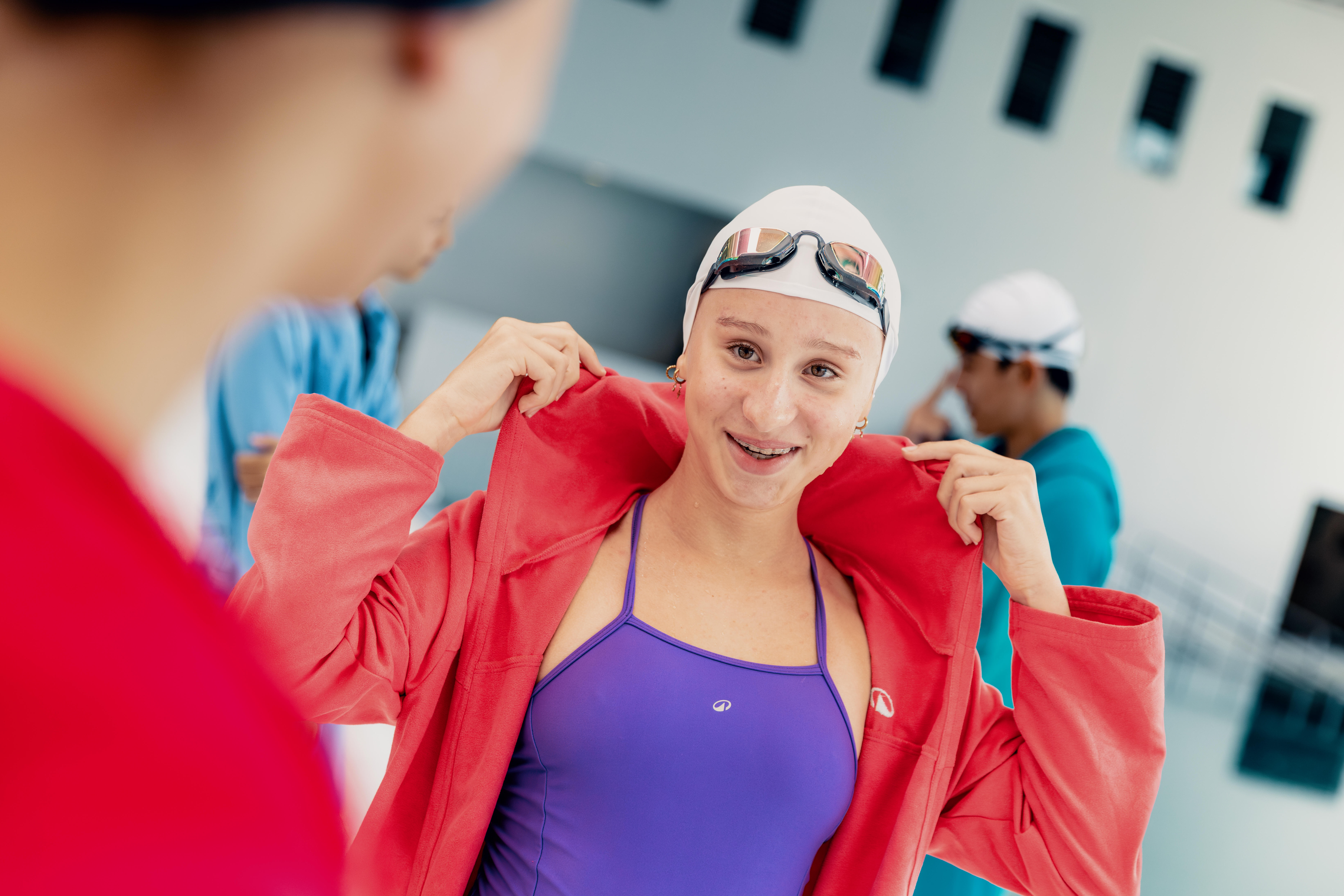 Maillot de natation 1 pièce fille, Kamily - DECATHLON