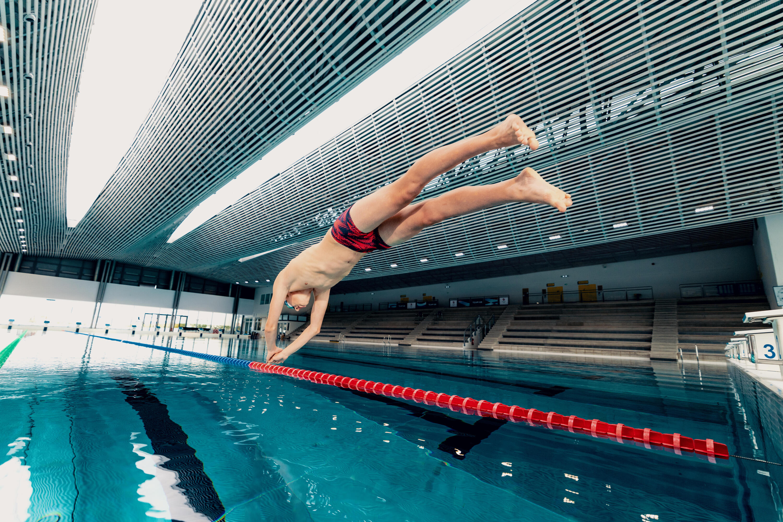 Banyador Bòxers Natació Speedo Back To School Nen Negre-Vermell 10/10