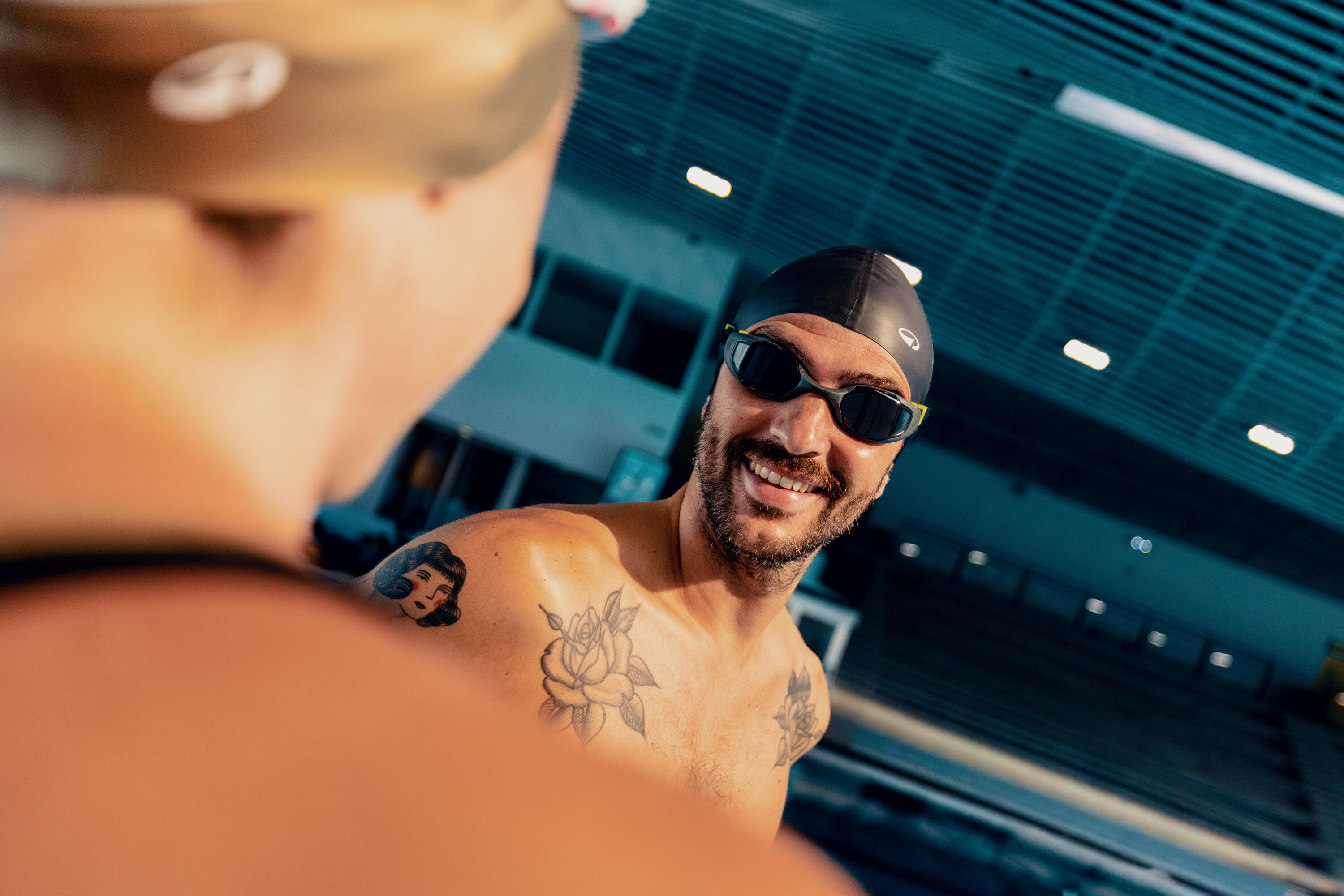 Lunettes de natation polarisées grises, Spirit 8/9