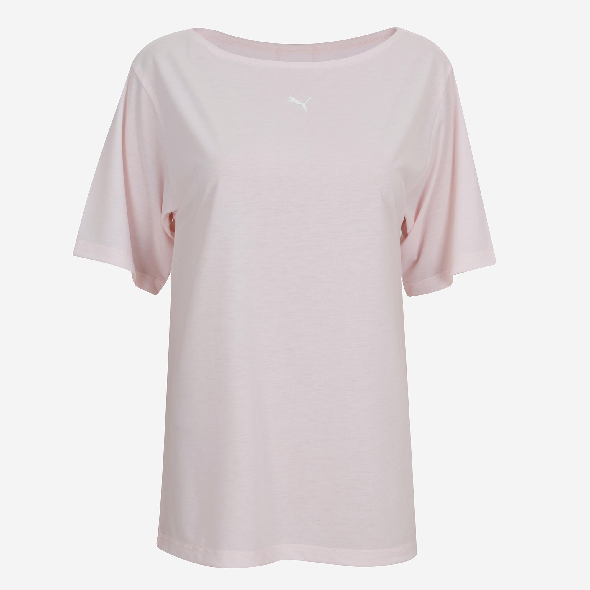 T-shirt Puma donna palestra oversize traspirante rosa pallido 8/8