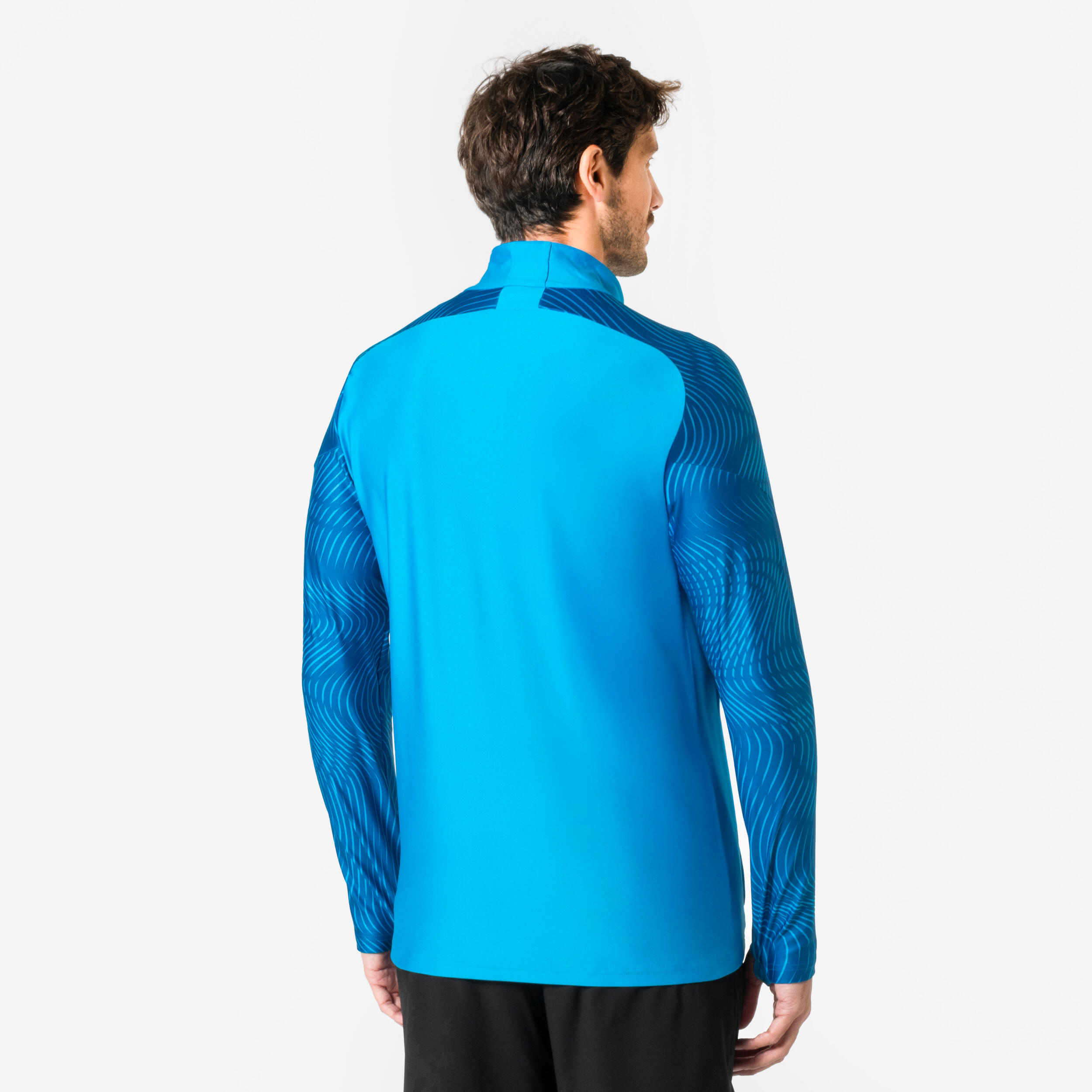 Sweat 1/2 zip VIRALTO WAVY club bleu azur 4/6