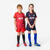 Short de rugby avec poches Enfant - R100 rouge