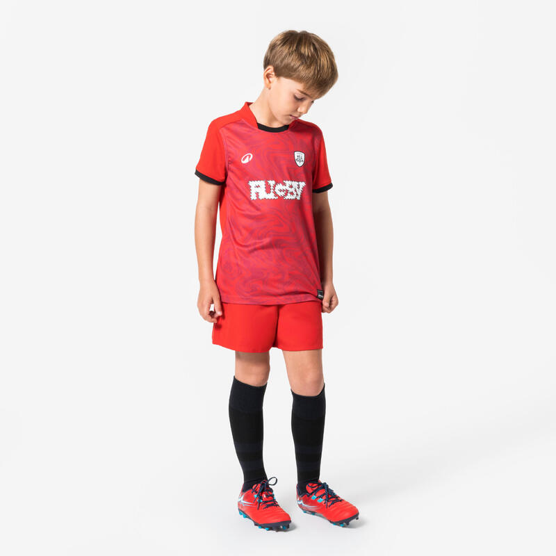 Tricou de rugby, Kid club Roșu, Copii